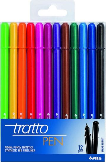 Picture of PENNARELLI TRATTO PEN 12 COLORI BUSTA APPENDIBILE 1pz