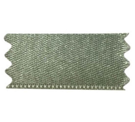 Immagine di NASTRI 10mm DOPPIO RASO 50mt VERDE SALVIA