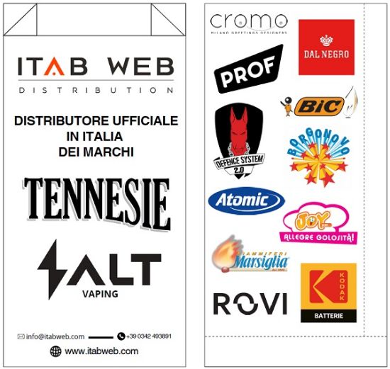 Picture of SACCHETTI CARTA 12X24+5cm 100pz LEGGERI - ITAB LOGHI PARTNER