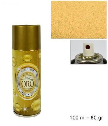 Picture of SPRAY GLITTER ORO 100ml 1pz