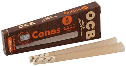 Picture of CARTINE OCB CONI 20x3pz 109mm VIRGIN (Acc. 0,22)- PROV-B01511026