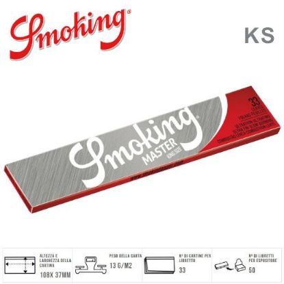 Immagine di CARTINE SMOKING KS SLIM MASTER 50pz (Acc. 5,94)-A00027010