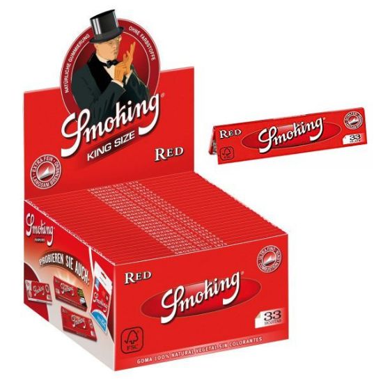 Immagine di CARTINE SMOKING KS ROSSE 50pz (Acc. 5,94)-PROV-A04089010