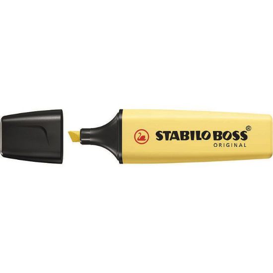 Immagine di EVIDENZIATORE STABILO BOSS 10pz GIALLO BANANA PASTEL