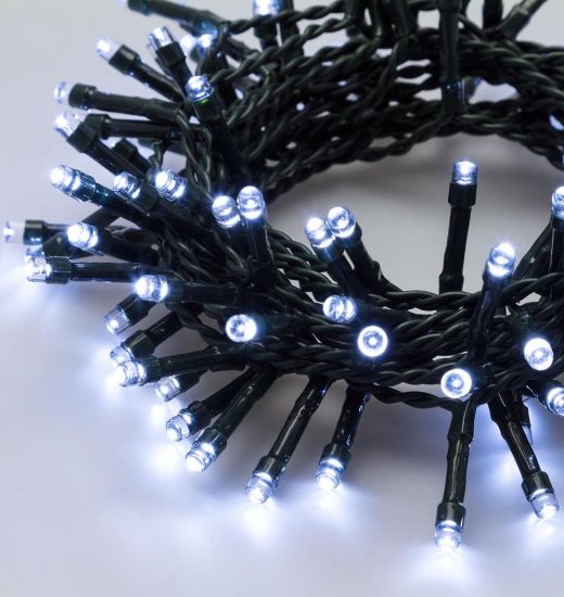 Picture of LUMINARIA LED 96L FREDDO L.3,80mt x ESTERNO BATTERIA VERDE