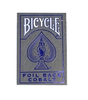 Immagine di CARTE DA POKER BICYCLE 1pz NEW METAL LUXE BLU