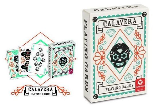 Immagine di CARTE DA POKER COPAG 1pz CALAVERAS PLAYNG CARDS