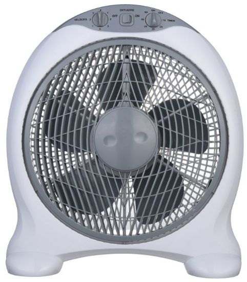 Immagine di VENTILATORE DA TERRA BIANCO30BOX ø30cm