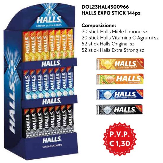 Immagine di HALLS EXPO 144pz + EXPO DA BANCO