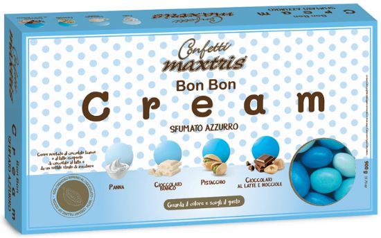 Picture of Z CONFETTI MAXTRIS 900GR BON BON CREAM SFUMATO COL.AZZURRO