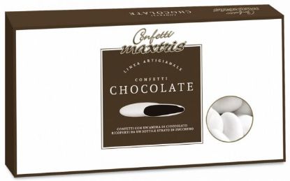 Immagine di CONFETTI MAXTRIS 1kg CIOCCOLATO BIANCHI