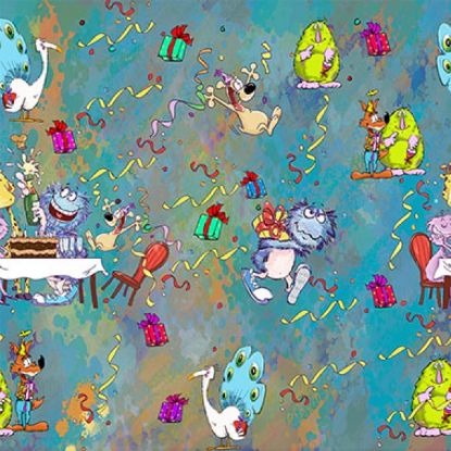 Immagine di CARTA REGALO 70X100 10 FG FANTASIA N.83