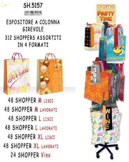 Immagine di ASSORTIMENTO 312pz SHOPPERS IN EXPO DA TERRA