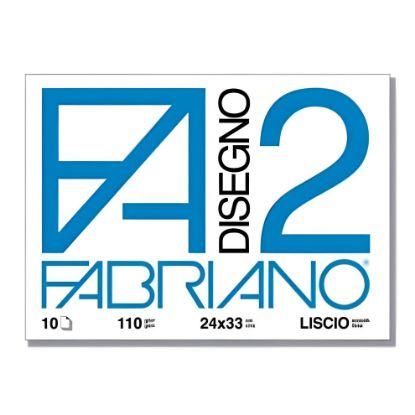 Immagine di ALBUM DISEGNO FABRIANO FA2 10 FOGLI 24x34cm 10pz LISCIO - FOGLI A STRAPPO