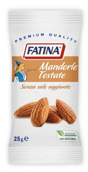 Immagine di SNACK FATINA 26pz - 25gr MANDORLE SGUSCIATE SENZA SALE