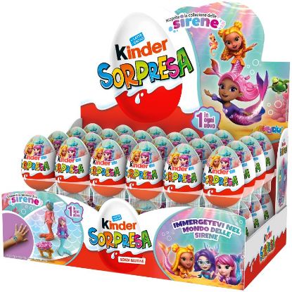 Immagine di KINDER OVETTO SORPRESA MERMAIDS 1x 48pz FERRERO