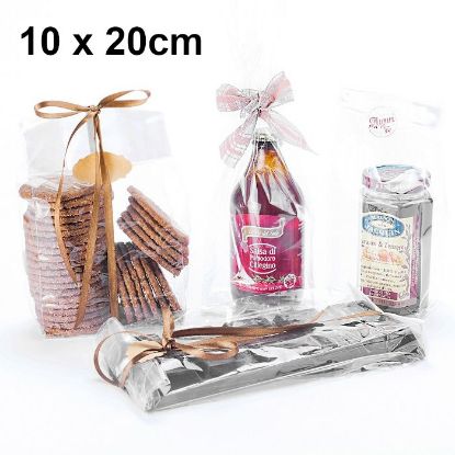 Picture of SACCHETTI BUSTA CELLO TRASPARENTE A 10x20cm 50pz PER ALIMENTI