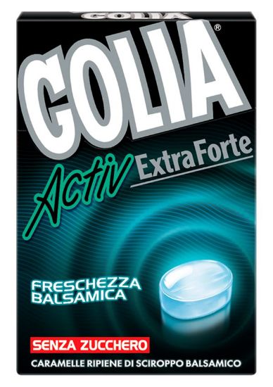 Picture of PERFETTI GOLIA ASTUCCIO EXTRAFORTE ACTIV BALSAMICA 20pz SENZA ZUCCHERO