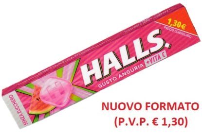 Immagine di HALLS ROSA ANGURIA SENZA ZUCCHERO 20pz - (NUOVO PVP 1.30)