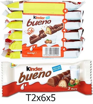 Picture of FERRERO KINDER BUENO 1290gr T2x6x5pz formato famiglia