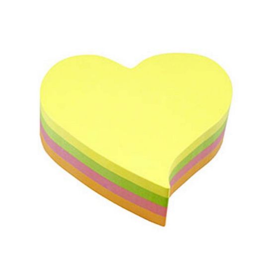 Immagine di POST-IT CUBO CUORE 200FG SAGOMATI MEMO-TIP