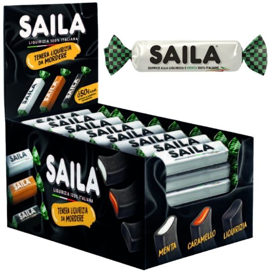Picture of SAILA SOFT LIQUIRIZIA MENTA 100pz 19gr MONOPEZZO