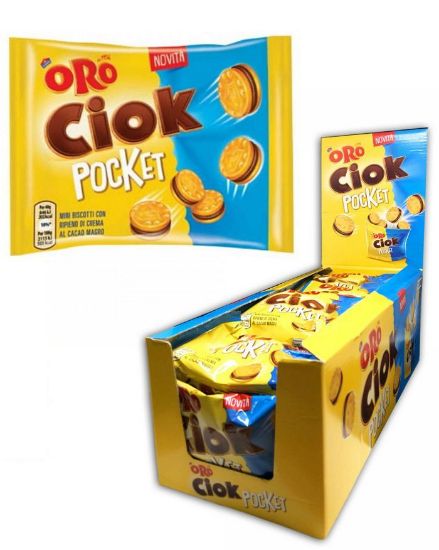Immagine di BISCOTTI SAIWA ORO CIOK POCKET 40gr 20pz