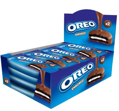 Immagine di BISCOTTI OREO RICOPERTI 41g 24pz CHOCO - BANADAS