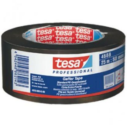 Picture of SCOTCH TELATO 50x25mt TELATO NERO 1pz TESA PROFESSIONAL
