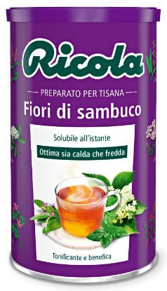 Immagine di RICOLA TISANA BARATTOLO FIOR DI SAMBUCO  12pz x 200gr