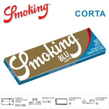 Immagine di CARTINE SMOKING CORTA BLU 50pz (Acc. 10,8)-A00020011
