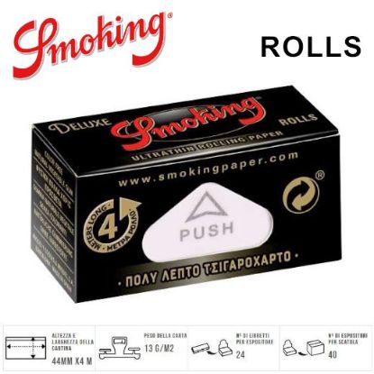 Immagine di CARTINE SMOKING ROLLS DELUXE 24pz (Acc. 0,0864)-PROV-A00174022