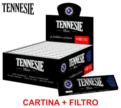 Immagine di CARTINE TENNESIE KS SLIM 32pz (32fg+32filtri) - C40 (Acc. 7,372)-PROV-D00020003