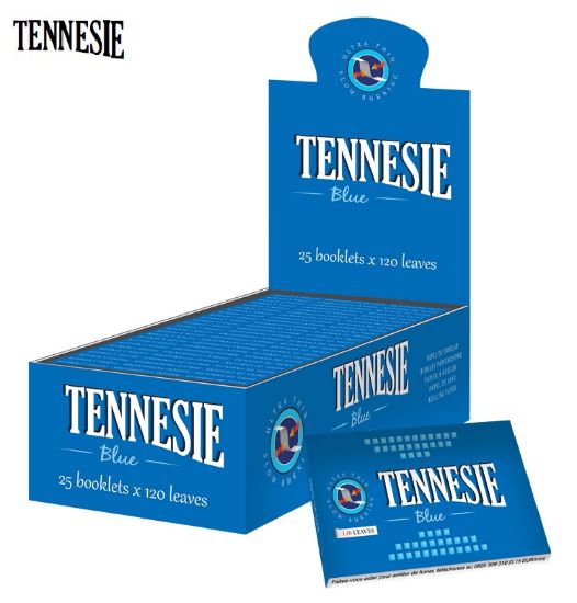 Picture of CARTINE TENNESIE DOPPIA CORTA 25pz BLU - C40 (Acc. 10,8)-PROV-A00112007