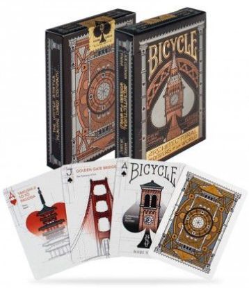 Picture of CARTE DA POKER BICYCLE 1pz ARCHITECTURAL WONDER