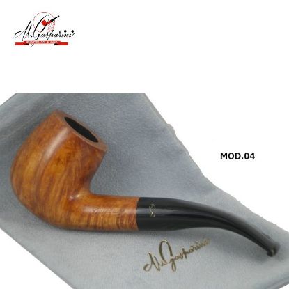 Immagine di PIPA GASPARINI MONACO MOD.04 1pz CON CUSTODIA - filtro 9mm