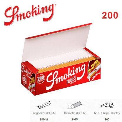 Immagine di TUBETTI SMOKING EXTRA LONG XL 10x200pz (Acc. 3,6)-B00003013
