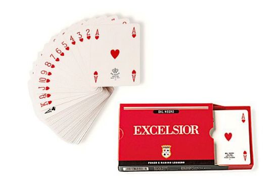 Immagine di CARTE DA GIOCO RAMINO EXCELSIOR DAL NEGRO 1pz