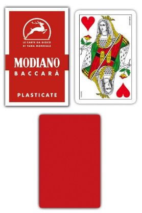 Picture of CARTE DA GIOCO BACCARA ROSSO F/N 1pz MODIANO