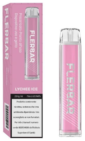 Immagine di FLERBAR 1pz 20mg/ml LYCHEE ICE - PLN009370