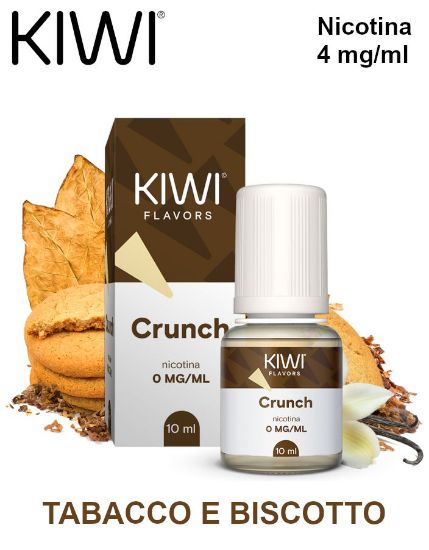 Immagine di KIWI E-LIQUID CRUNCH 10ml 4mg/ml - PLN008077