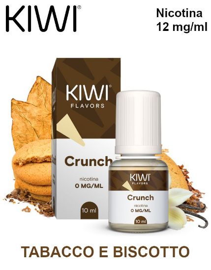 Immagine di KIWI E-LIQUID CRUNCH 10ml 12mg/ml - PLN008079