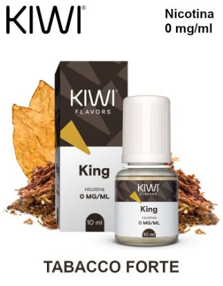 Immagine di KIWI E-LIQUID KING 10ml 0mg/ml - PL0011535