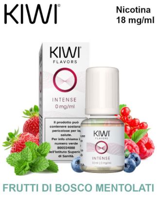 Immagine di KIWI E-LIQUID INTENSE 10ml 0mg/ml - PL0011725