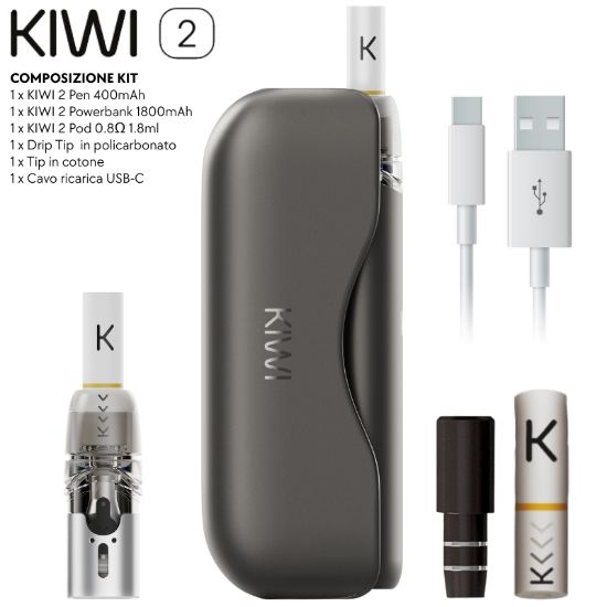 Picture of KIWI 2 STARTER KIT IRON GATE - KIWI VAPOR (pvp.89,00)