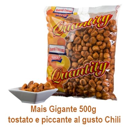 Immagine di MAIS TOSTATO GIGANTE PICCANTE 500gr 1pz - aperitivo