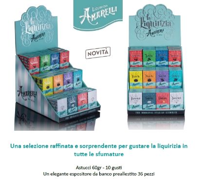 Immagine di AMARELLI LIQUIRIZIA MISTE 36pz - EXPO ASSORTITI