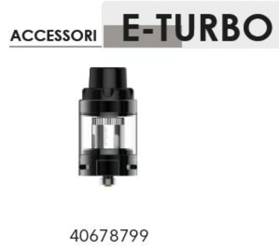 Immagine di SILVER CIG ATOMIZZATORE E-TURBO RICAMBIO 1pz