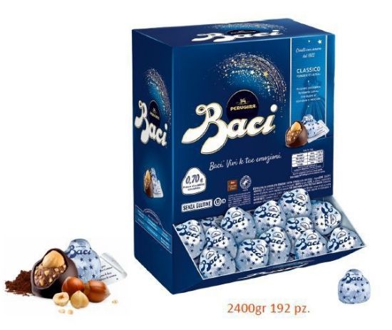 Immagine di BACI PERUGINA MARSUPIO CLASSIC SFUSI 2400gr 192pz ca