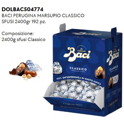 Immagine di BACI PERUGINA MARSUPIO CLASSIC SFUSI 2400gr 192pz ca - PR2025
